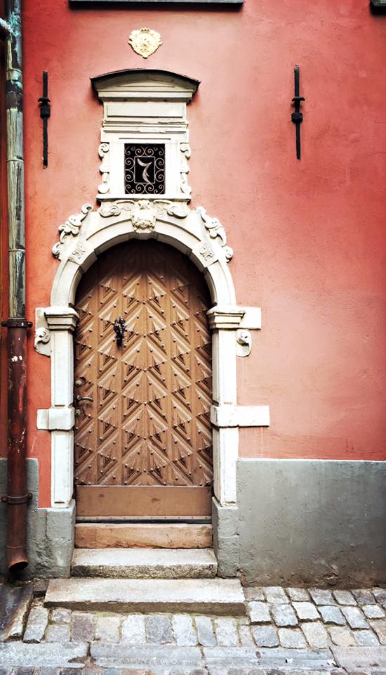 Tür in Gamla Stan